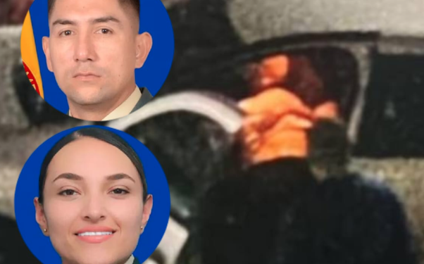 Dos oficiales murieron dentro de un vehículo en el Cantón Norte de Bogotá